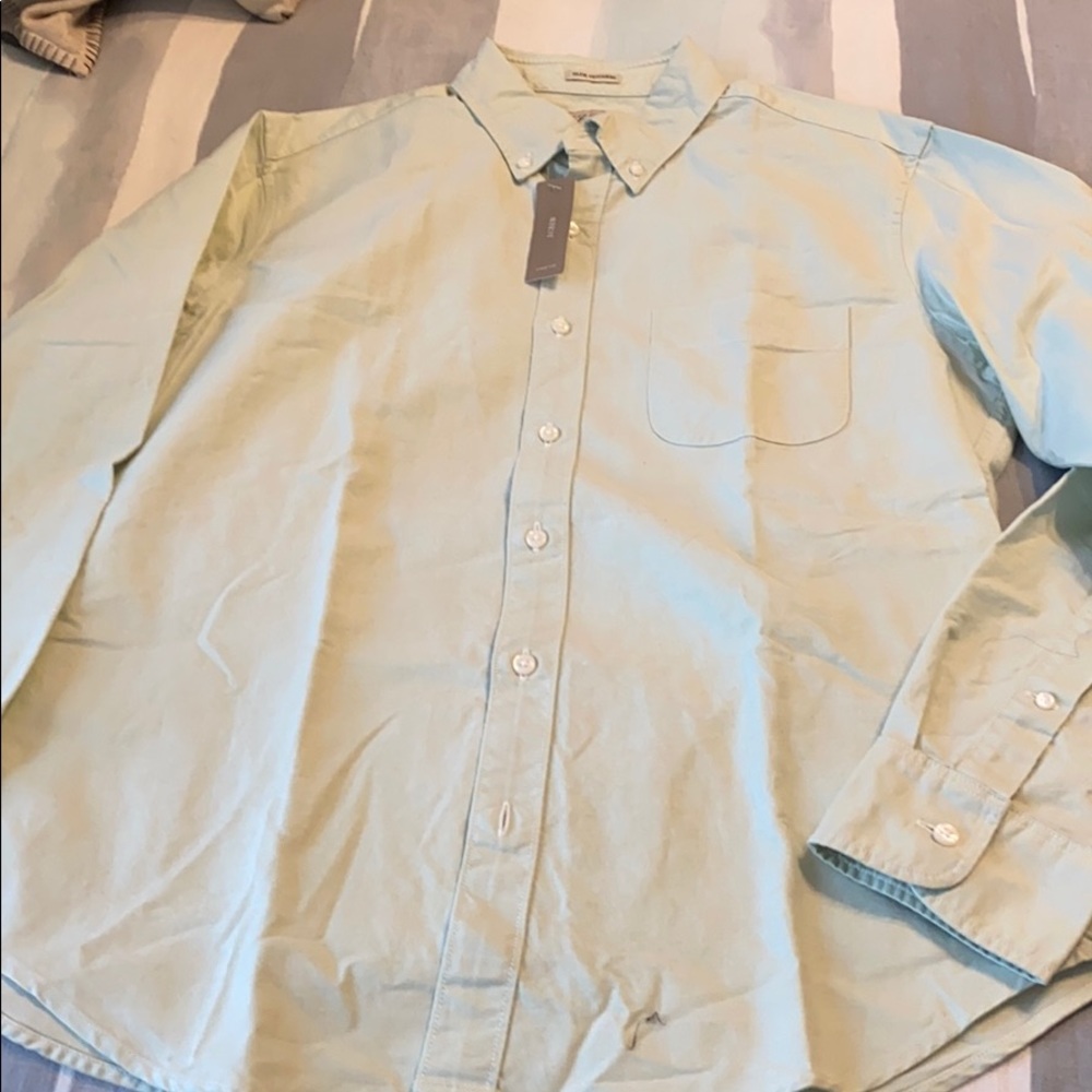 J.Crew long sleeve button up men’s shirt NWT